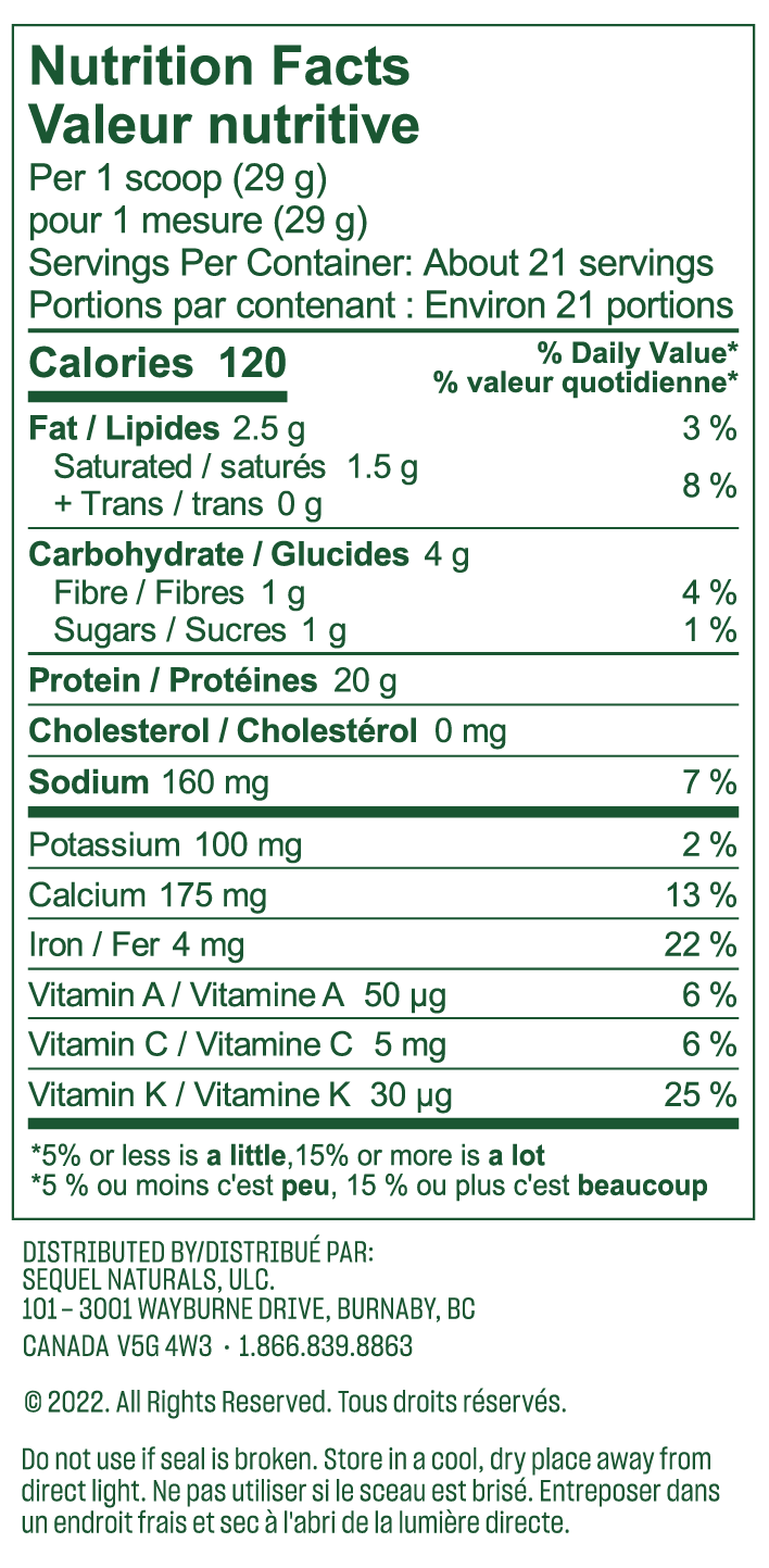 Vega Protein & Greens - Berry (609g) - Lifestyle Markets